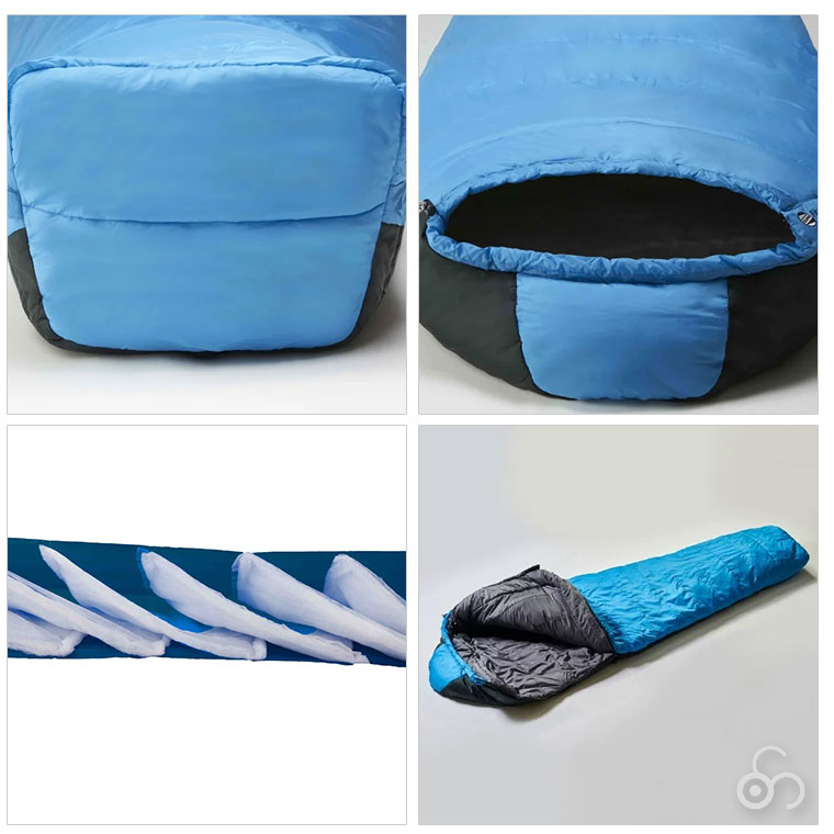 ALPHA LIGHT イスカ 寝袋 アルファライト 1300EX マミー型 化繊