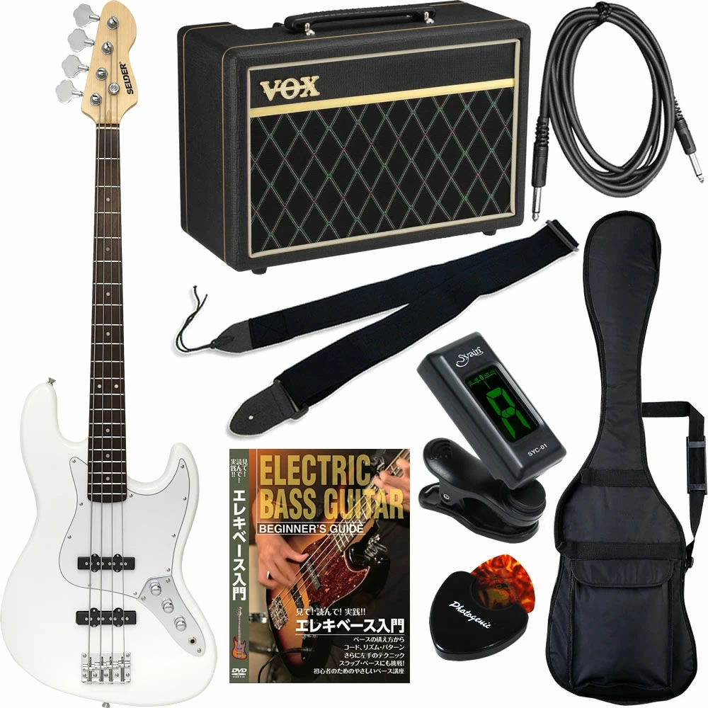 SELDER エレキベース PB-30/JB-30 VOX Pathfinder Bass 10 スーパー