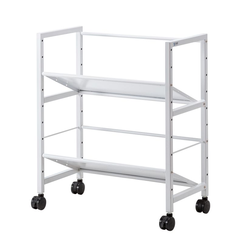 SANWA SUPPLY（サンワサプライ） 高耐荷重ワゴン 2段 キャスター付 耐