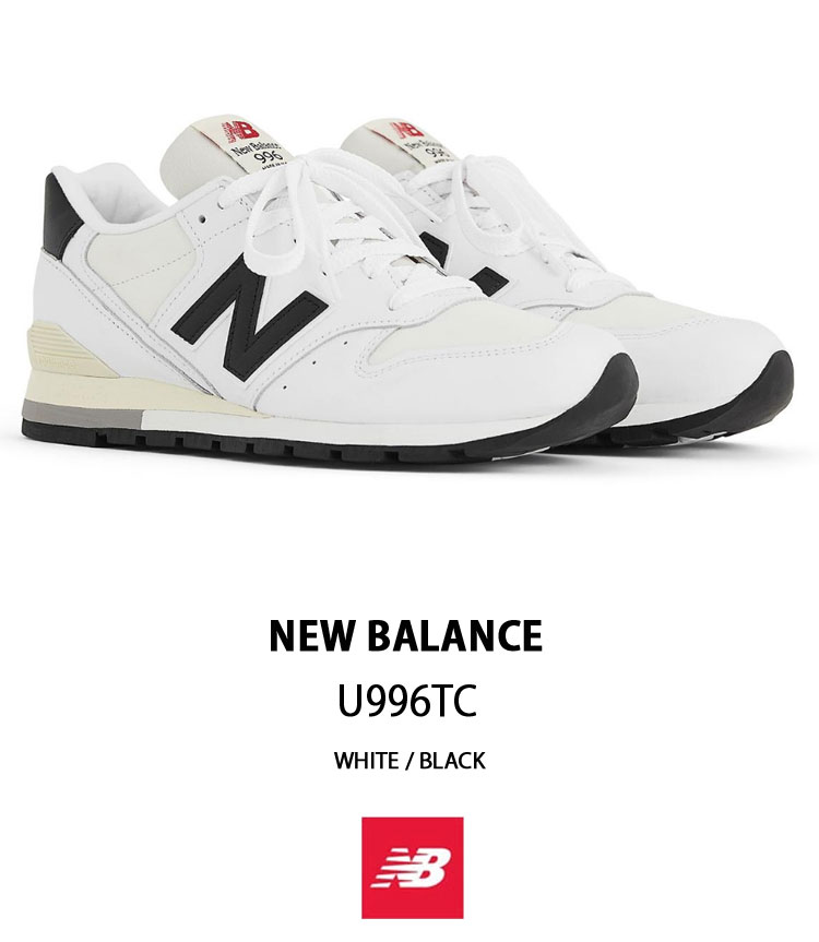New Balance（ニューバランス） スニーカー U996TC WHITE BLACK MADE