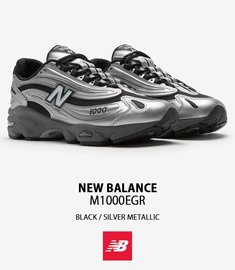 New Balance（ニューバランス） スニーカー M1000EGR BLACK SILVER