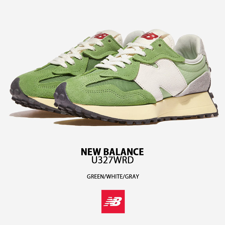 New Balance（ニューバランス） スニーカー U327WRD GREEN WHITE GRAY