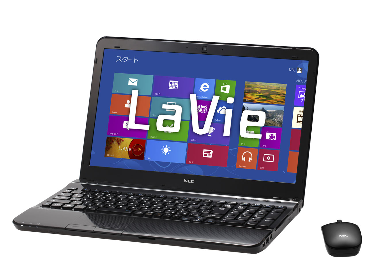 中古 WEBカメラ ノートパソコンNEC Lavie LSシリーズ corei5 3210M/8GB