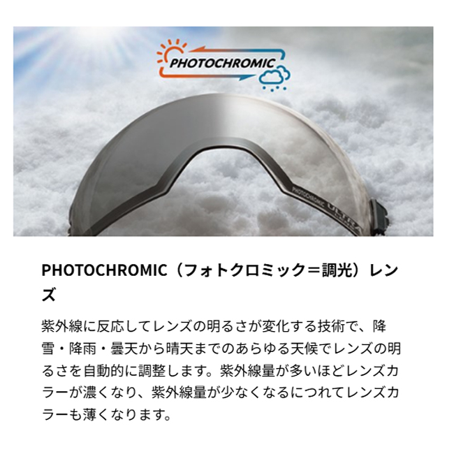 スノーゴーグル スワンズ SWANS RACAN ラカン ULTRA調光レンズ ダブル