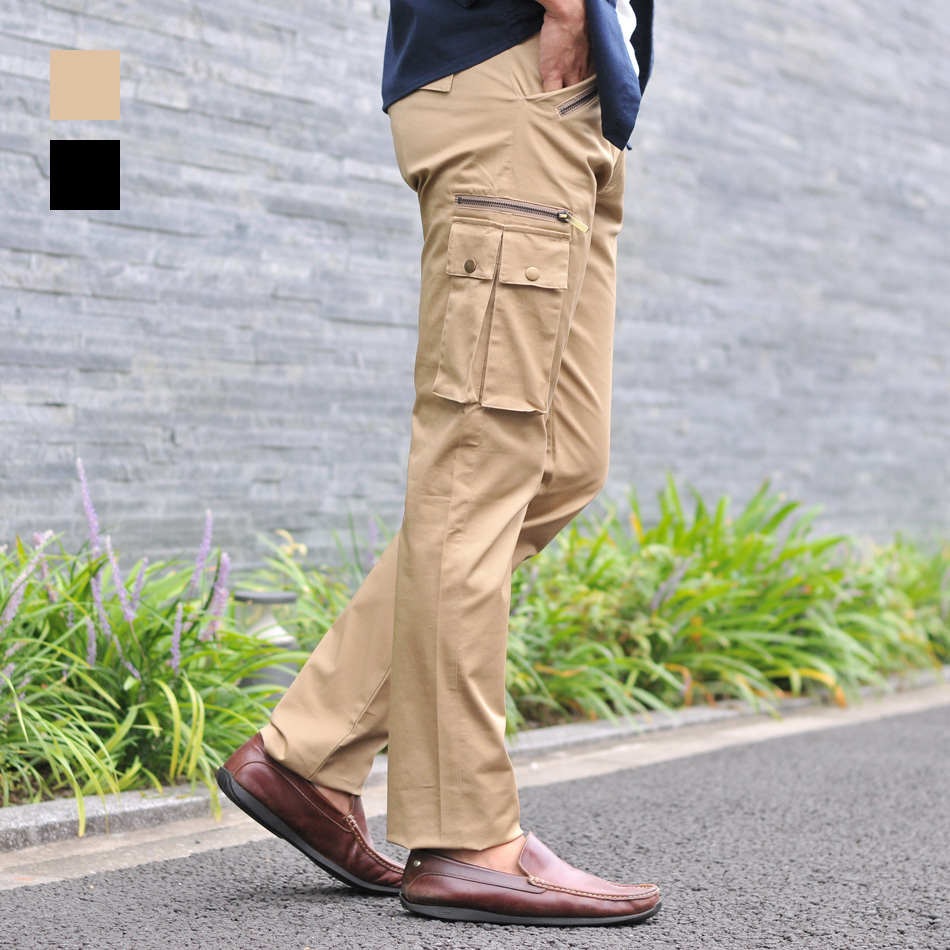 EVOLUTION（エボリューション） カーゴパンツ メンズ スリム タイト