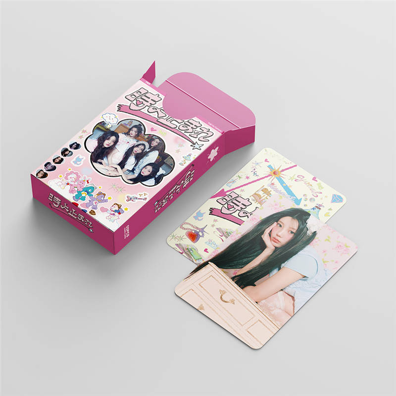 ILLITグッズ フォトカード 55枚 セット トレカ アイリット 写真 全員 K