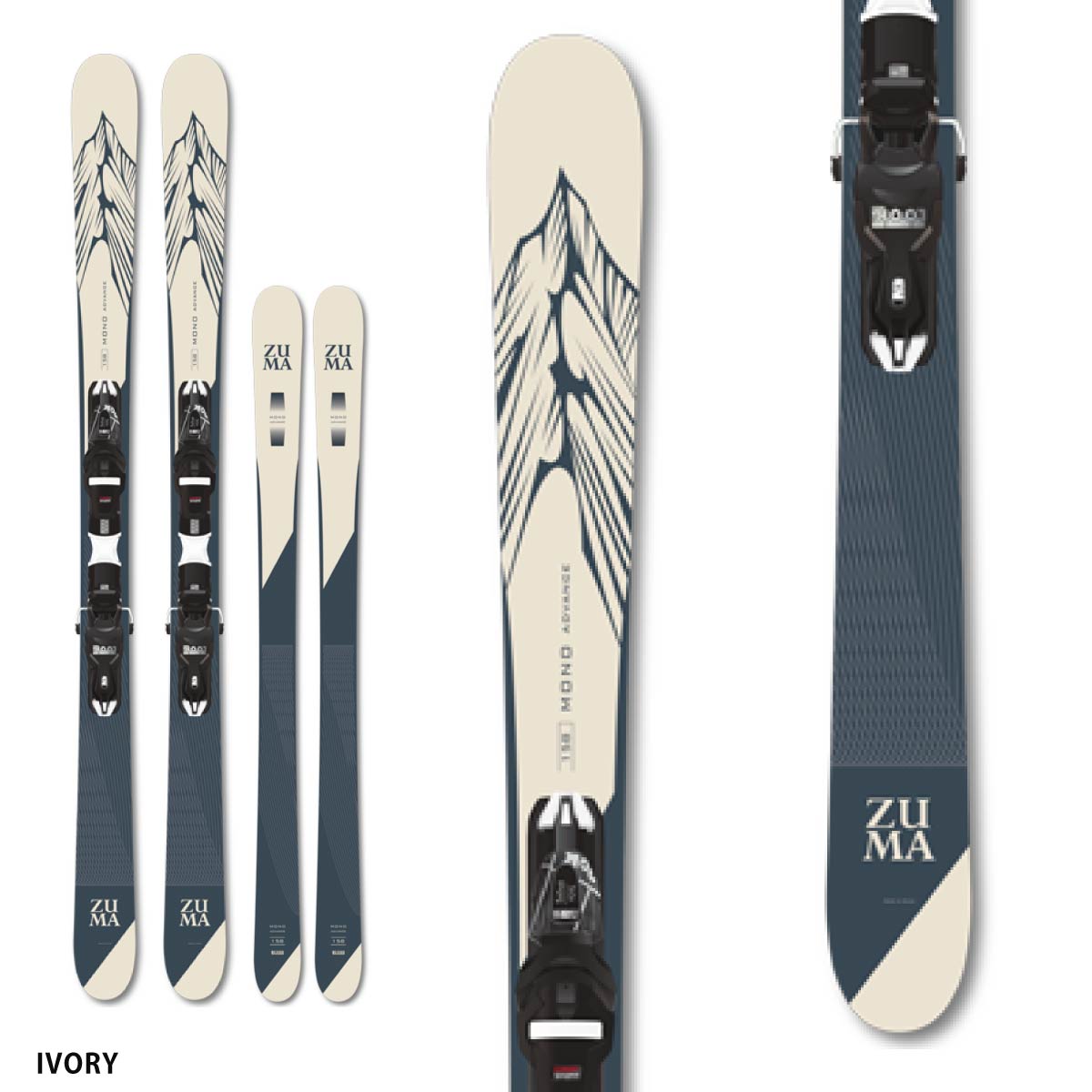 SWALLOW スワロー スキー板 メンズ レディース＜2025＞ZUMA MONO