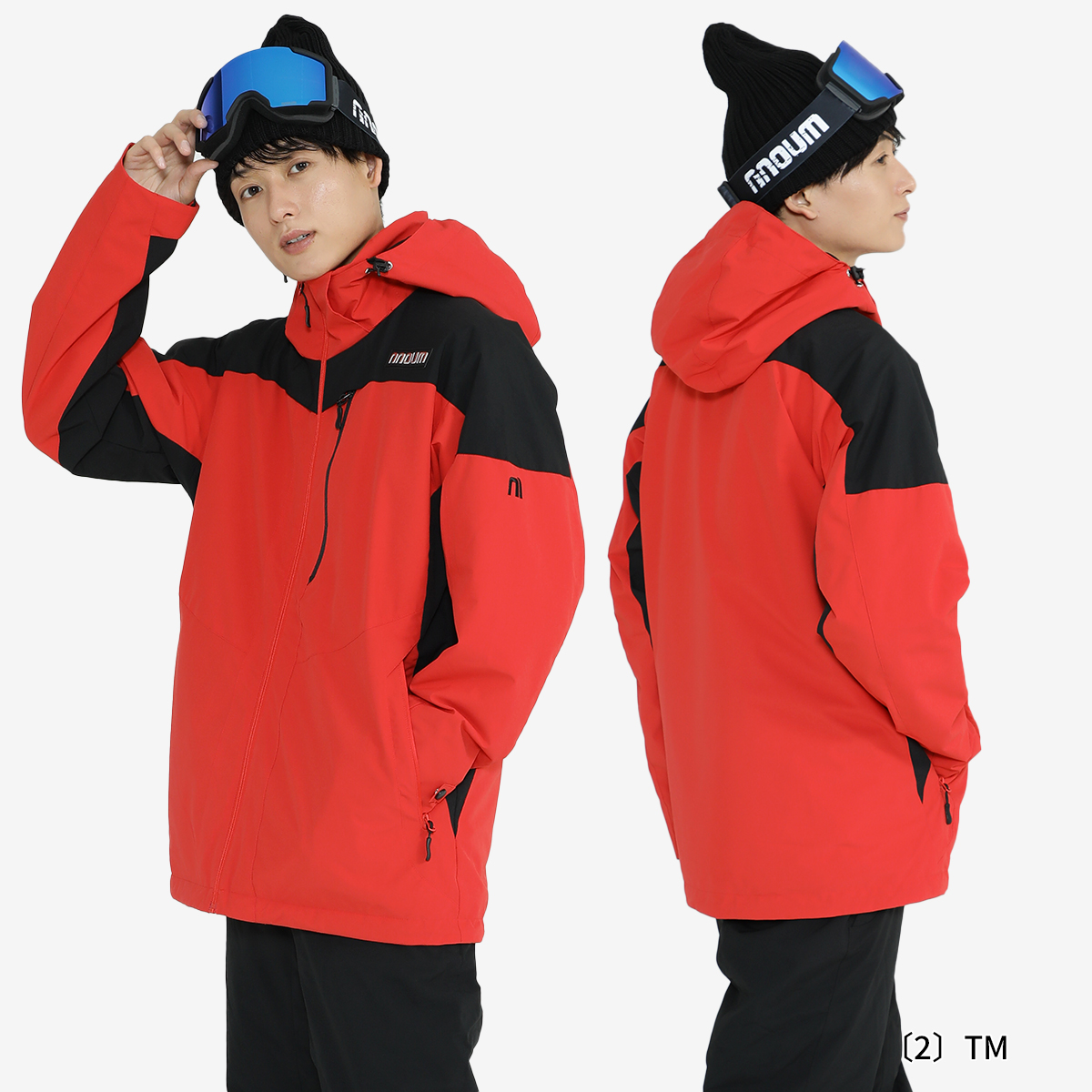 NNOUM スキーウェア メンズ レディース 上下セット ノアム 耐水圧