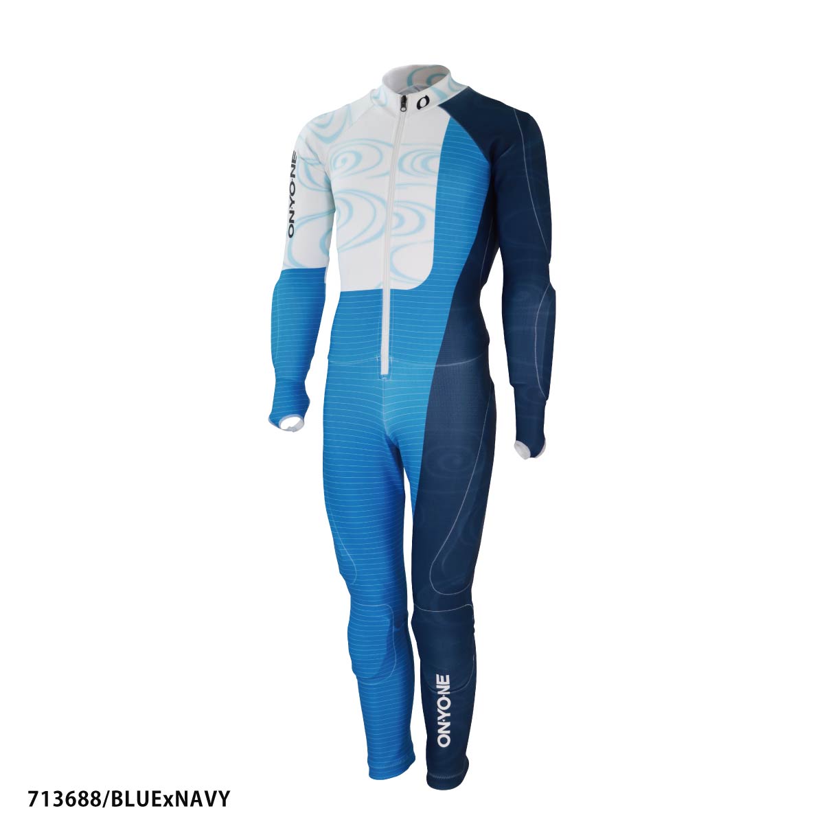 GODWIN スキーワンピース サイズS（160〜165cm） 青 GODWIN スキー