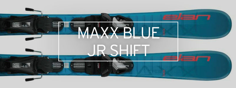 elan（エラン） スキー板 キッズ ジュニア 2025 MAXX BLUE JR SHIFT +