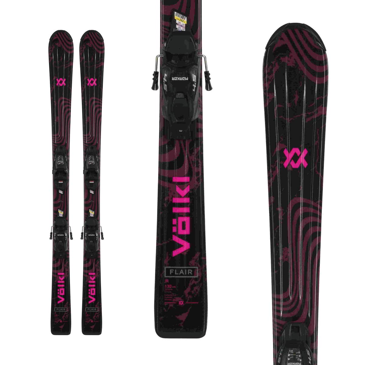 VOLKL（フォルクル） スキー板 キッズ ジュニア 2025 FLAIR JUNIOR