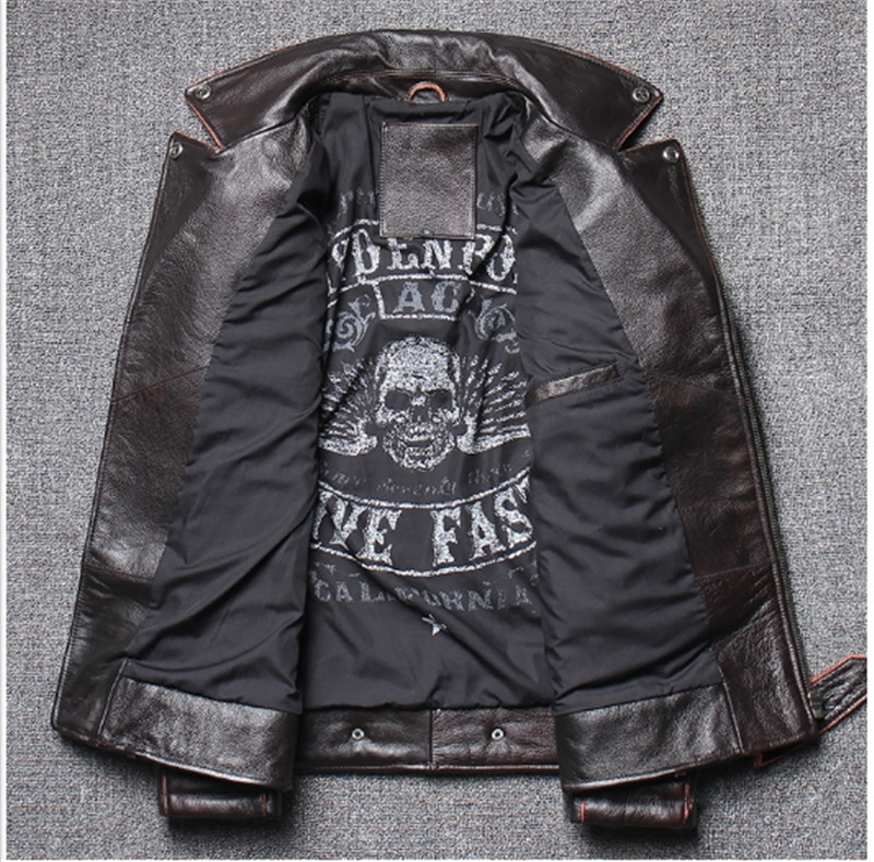 本革ジャケット 本革ライダースジャケット バイクジャケット 牛革 牛革