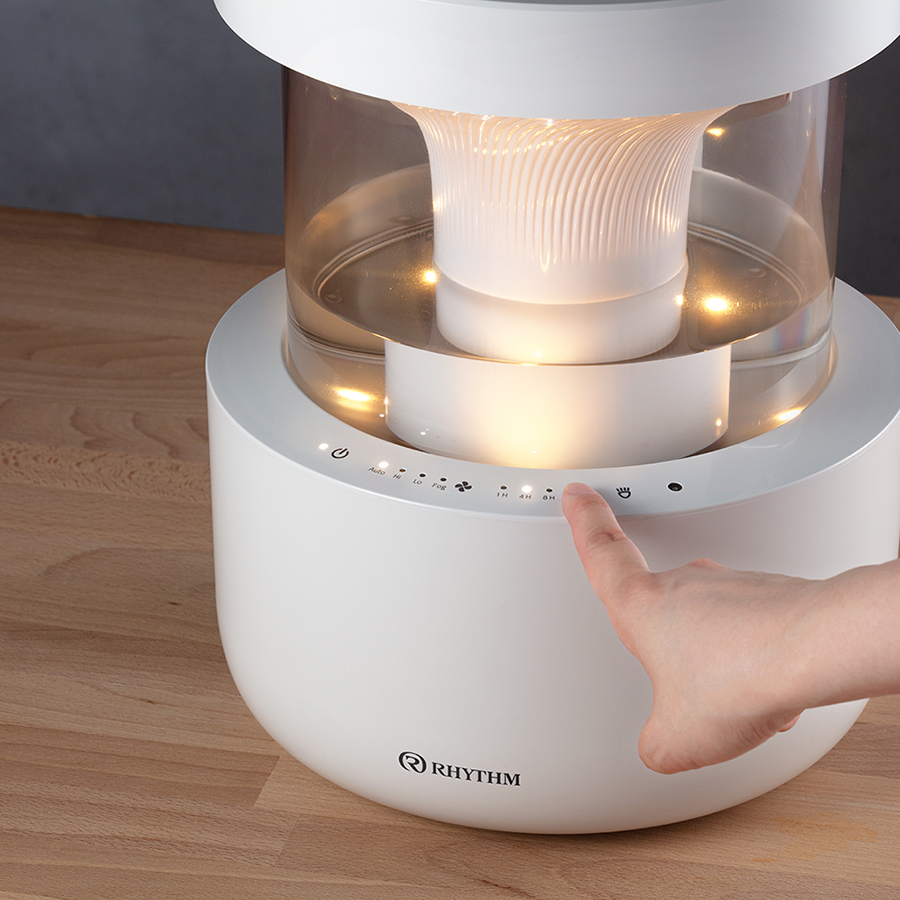 RHYTHM 選べる2色 リズム 加湿器 MIST 350 超音波式 プールレス 省電力