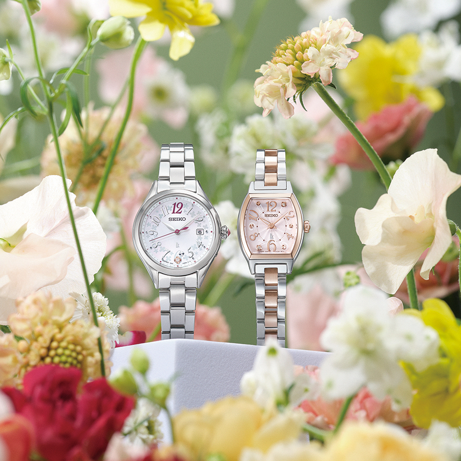 LUKIA セイコー ルキア Grow フラワーガーデン SSQW091 レディース
