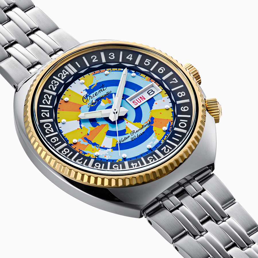 ORIENT（オリエント） 75周年記念 限定モデル 復刻 ワールドマップ RN