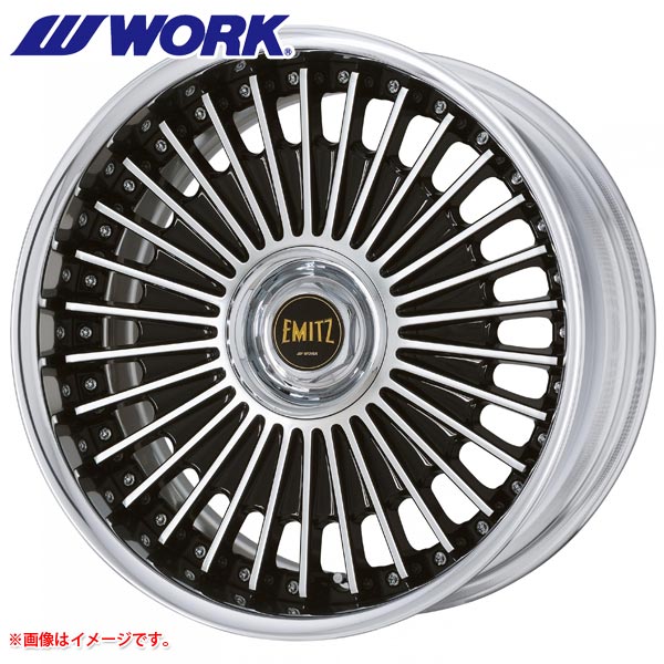 WORK ワーク イミッツ 9.5-19 ホイール1本 EMITZ : タイヤ1番 - 通販