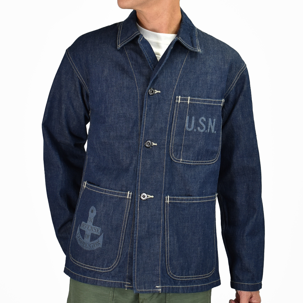 コリンボ COLIMBO ジャケット NAVAL WORK JKT. N-3 TYPE 10oz DENIM