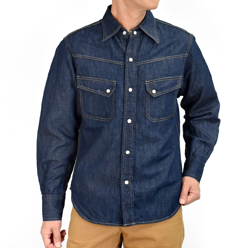 DELUXEWARE（デラックスウエア） シャツ SADDLE MASTER 長袖シャツ