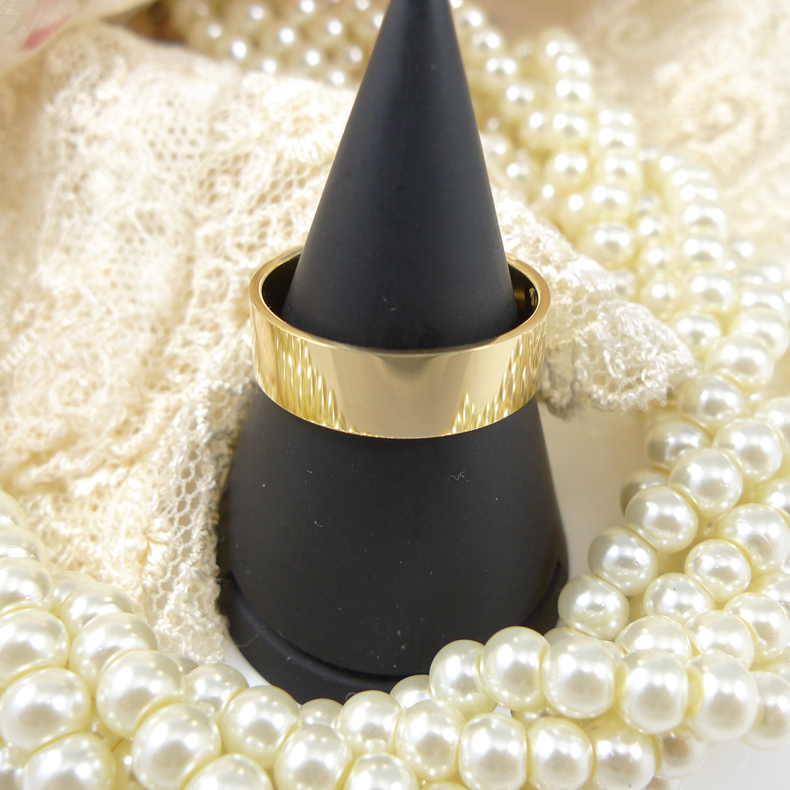 TRIDEA JEWELRY（トライディアジュエリー） K18 マリッジリング 平打