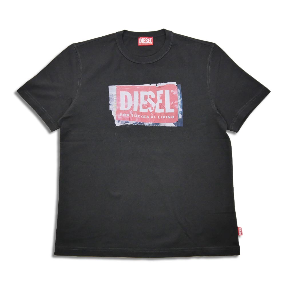 DIESEL（ディーゼル） A15379 グラフィックロゴ プリント Tシャツ