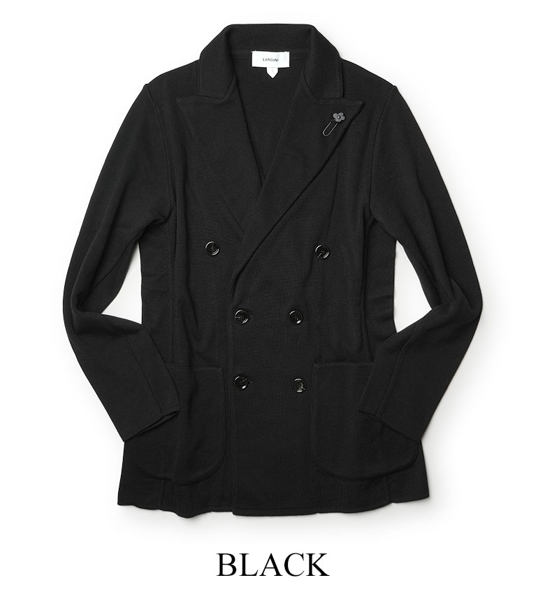 LARDINI（ラルディーニ） サマーニット ジャケット ダブル 12ゲージ