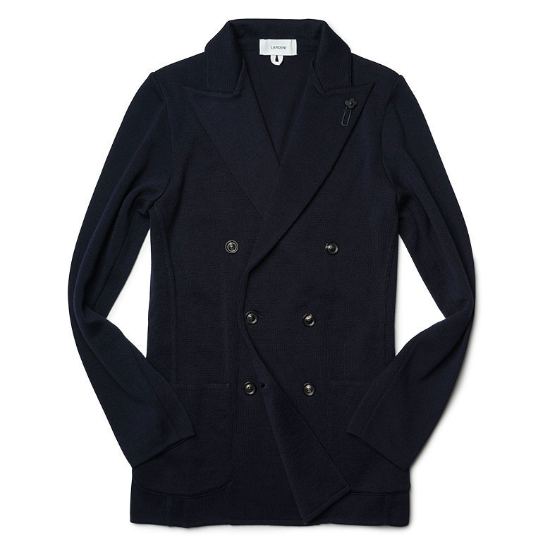 LARDINI（ラルディーニ） ニットジャケット ウール ジャケット メンズ