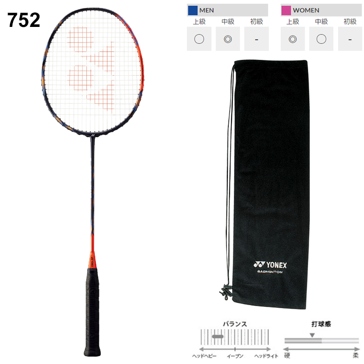 YONEX（ヨネックス） バドミントン ラケット アストロクス 77 プロ