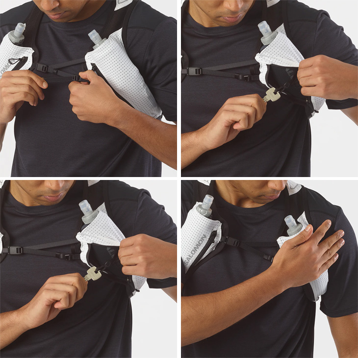 SALOMON（サロモン） ランニングベスト フラスク(250ml)付 SALOMON