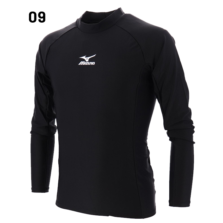 MIZUNO（ミズノ） ラッシュガード 長袖 メンズ プルオーバー トップス