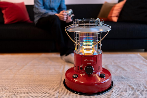 石油ストーブ トヨトミ キャンプ 対流形 レインボーストーブ ランタン