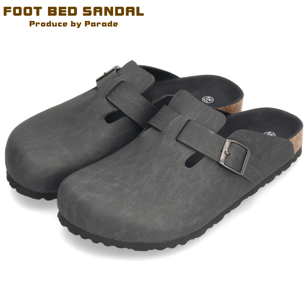 Parade サンダル メンズ フットベッド シンプル オシャレ サボサンダル