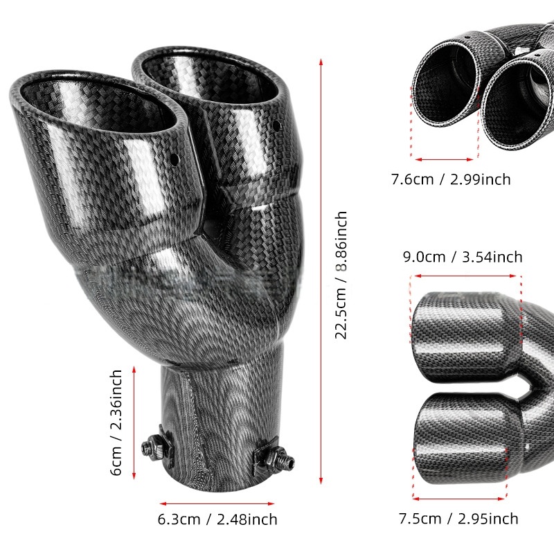 ダイハツ（DAIHATSU） エッセ L235S L245S マフラーカッター 2本出し