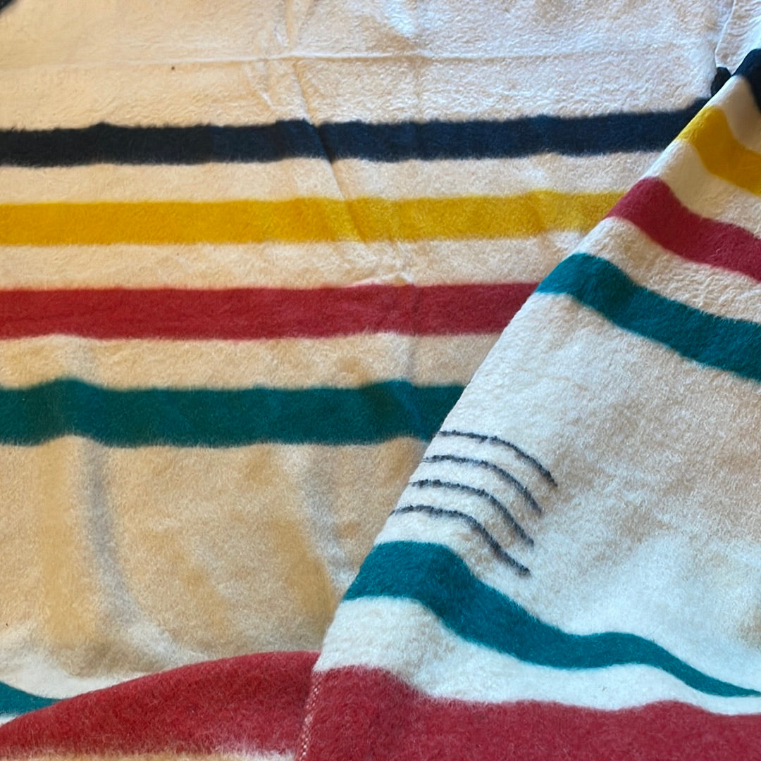 Vintage Hudson Bay 4 Point Wool Blanket XL – The Shop Outpost
