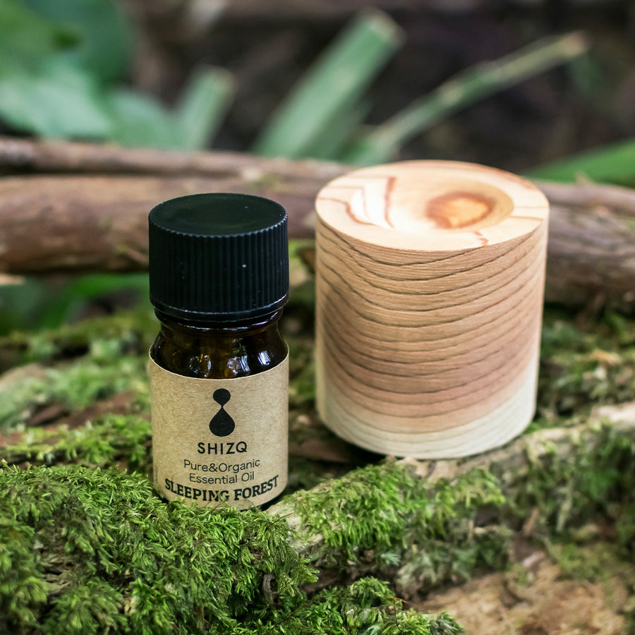 安眠のための国産杉のエッセンシャルオイル&ディフューザー ギフト