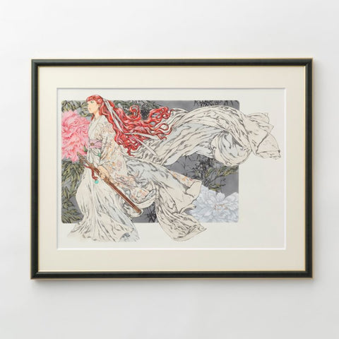 十二国記」山田章博 複製原画『久遠の庭』【再販】 – 新潮ショップ