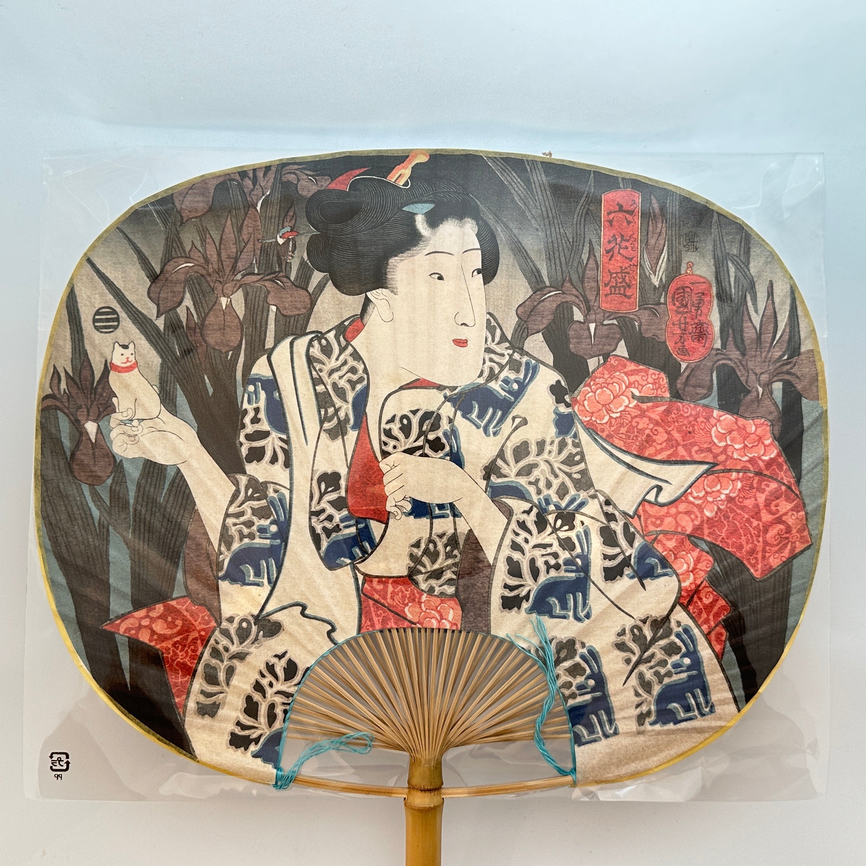 伊場仙 江戸うちわ 浮世絵江戸団扇/TEU-4:六花盛/国芳 – 日本の老舗