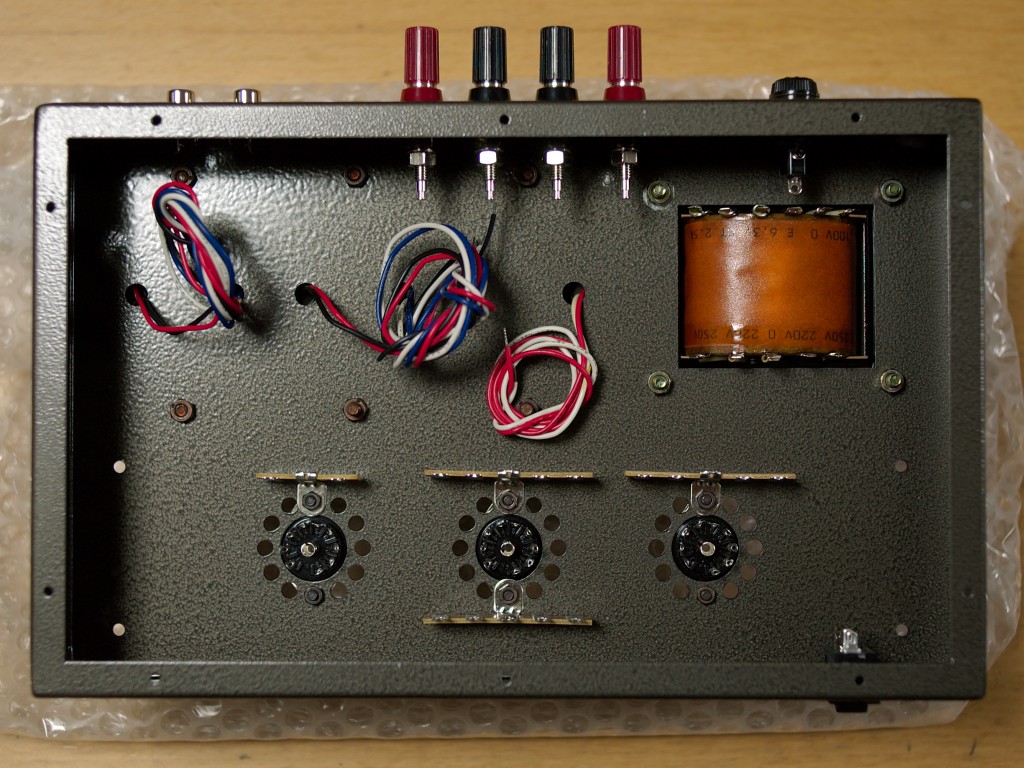 三栄無線6BQ5シングルアンプキットの製作