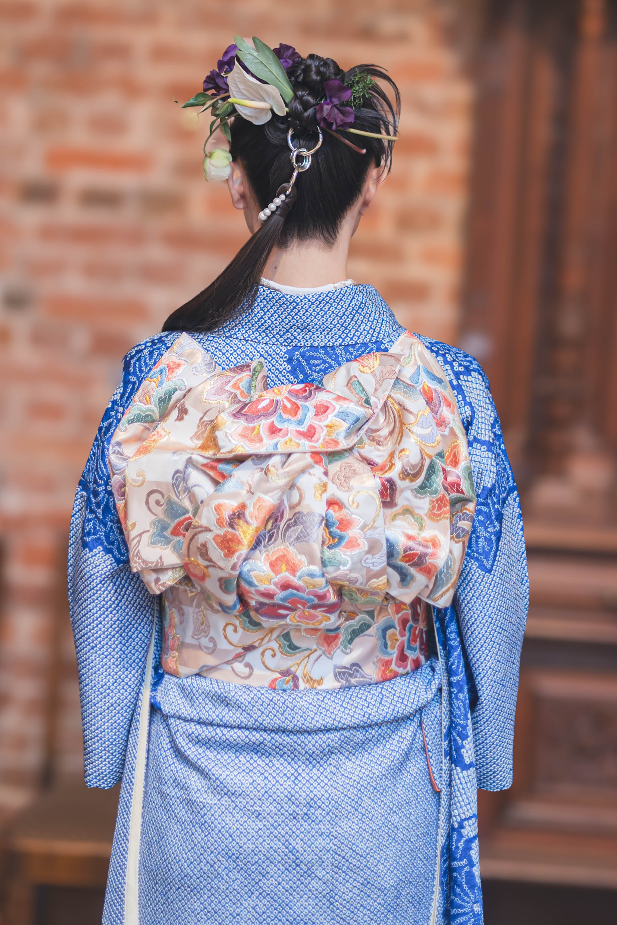 総絞り艶やか牡丹｜京都の成人式振袖・卒業式袴レンタル シュハリス