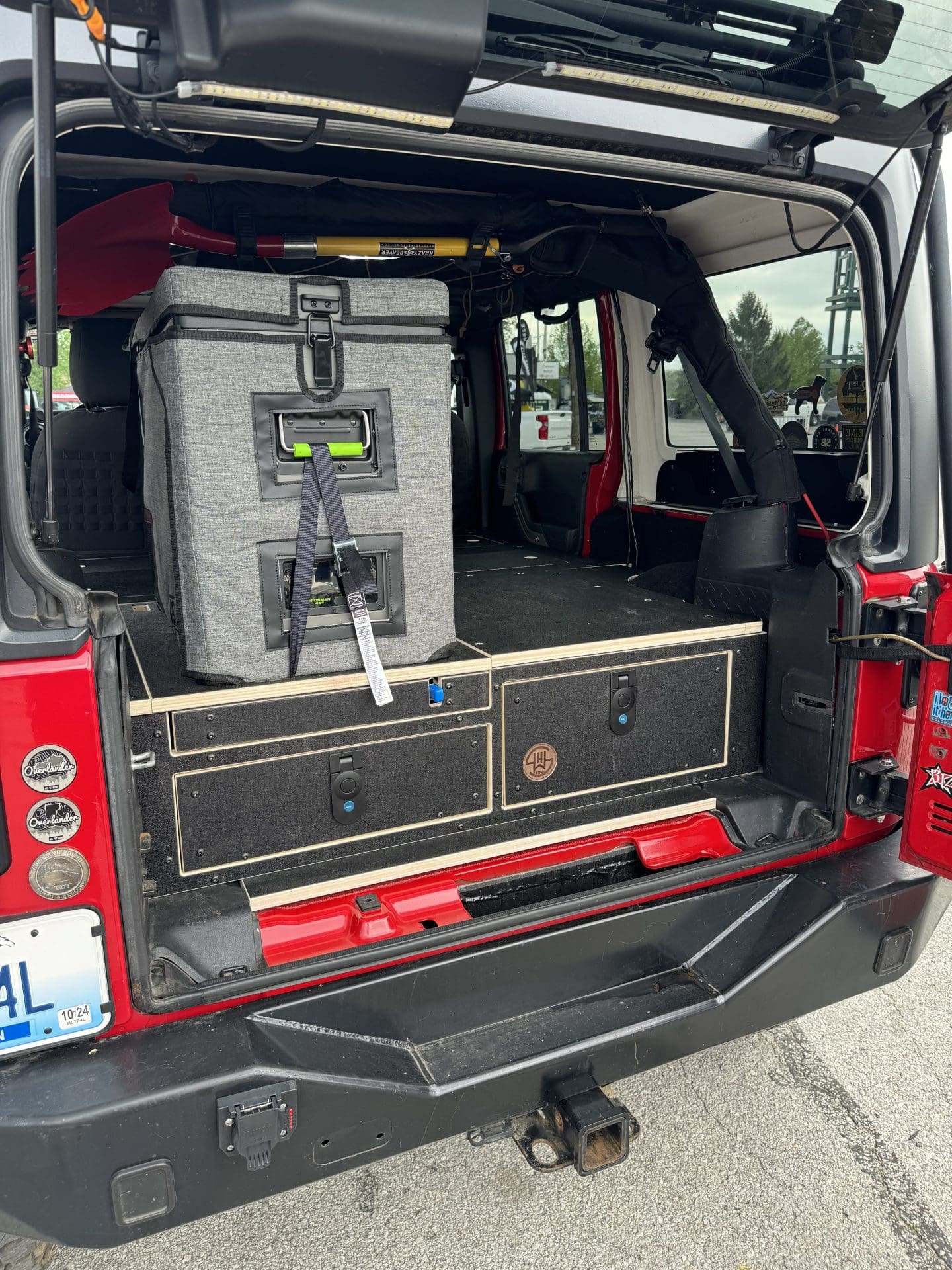 Jeep JLU Expedition Series Drawer System | SHW Offroad