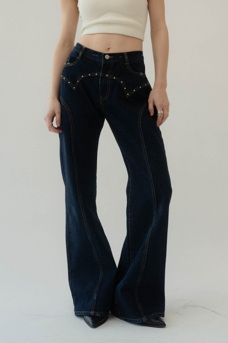 Knuth Marf - bell bottom denim pants(unisex) / ベルボトム デニム
