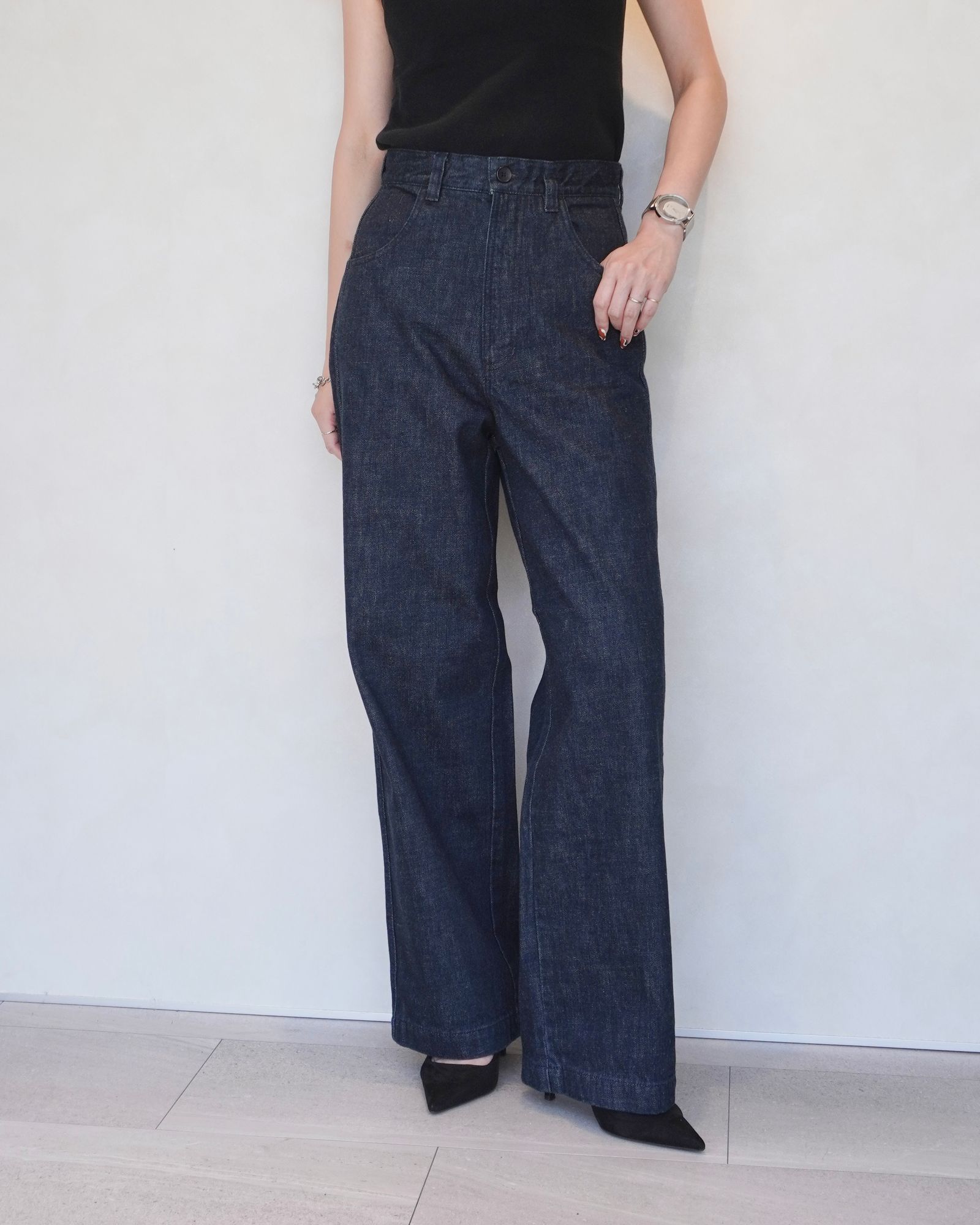 CAVEZA ROSSO - Cindy's denim straight pants / Cindy'sデニム