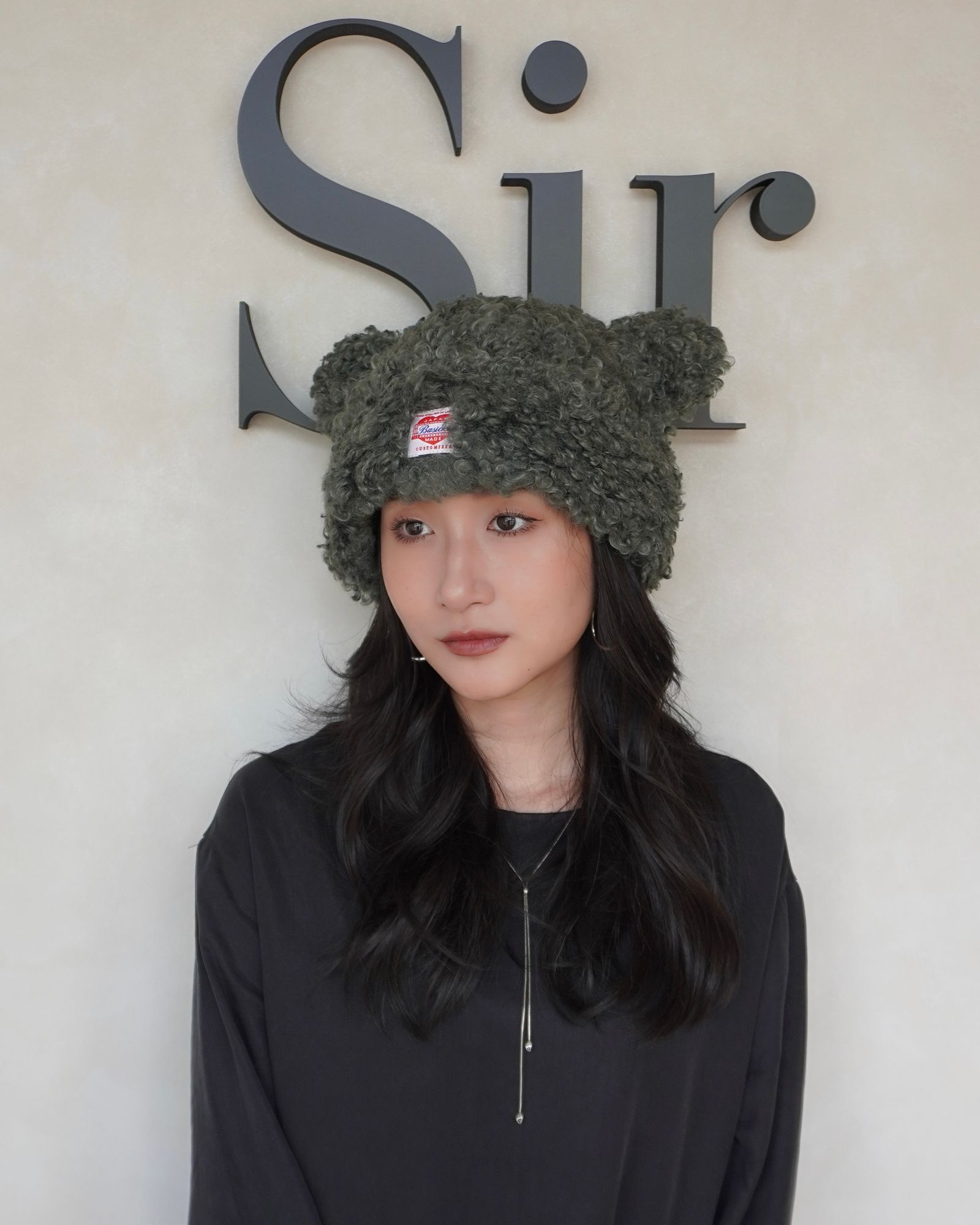 BASICKS - Bear Beanie / ベアビーニー (グリーン) | Sir online store