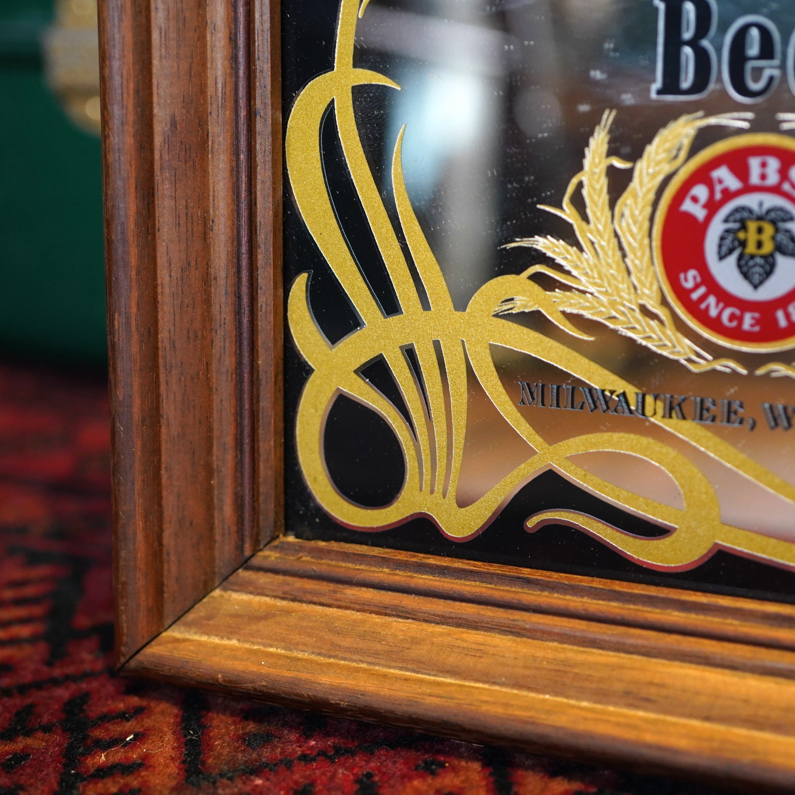 Pabst Blue Ribbon パブミラー – SK OLDIES