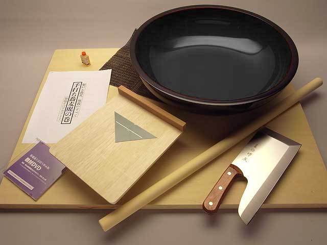 手打ちそば道具セット|そば打ちセットなら川越そばの会・特撰蕎麦道具