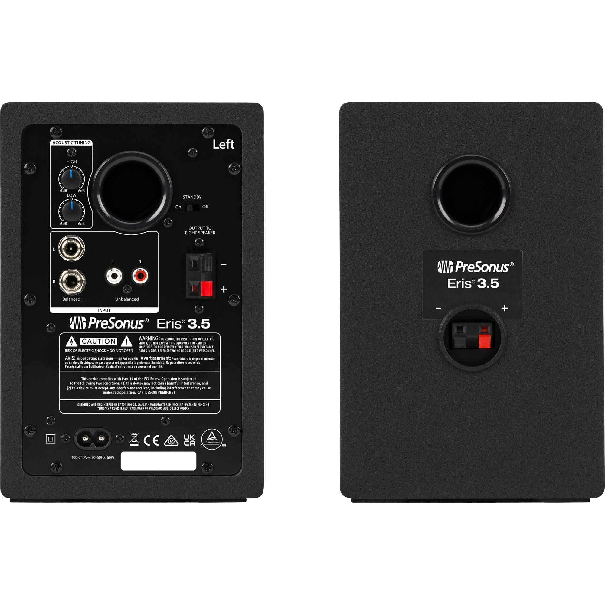 Presonus Eris 3.5 2nd Gen (Black) | Desktop Speakers | Soundium