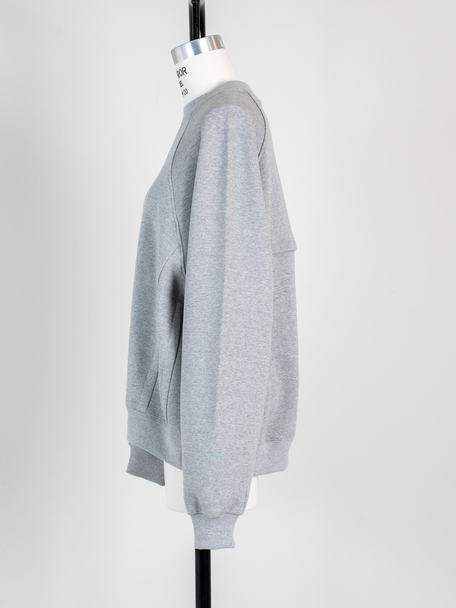 soyy. SWITCHING TRAINER スウェット トレーナー 裏起毛 SWITCHING