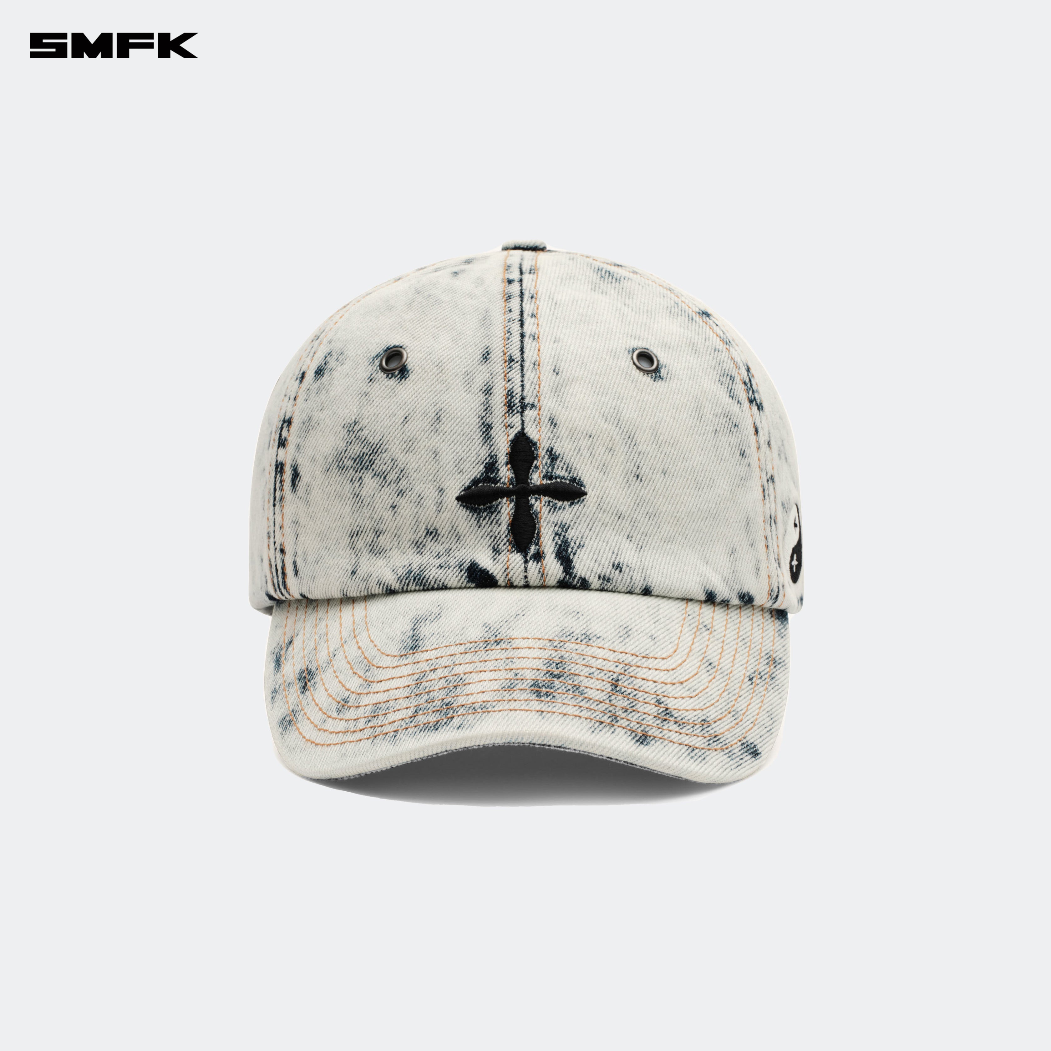 WildWorld クロス デニム クリーム ベースボール キャップ – SMFK Official