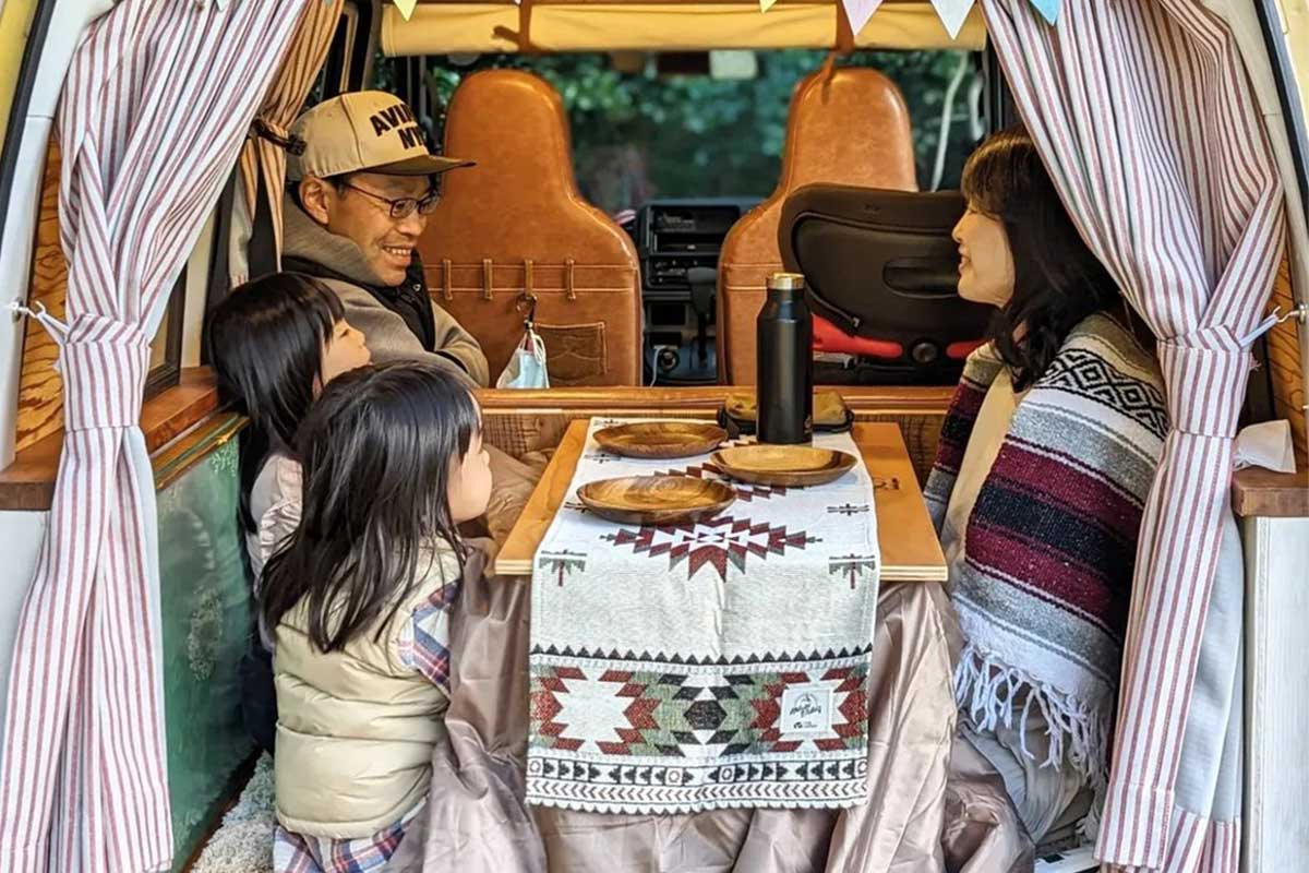 キャンプ用コタツ「アウトドア豆炭こたつ」「ソロこたつ」 | SO9