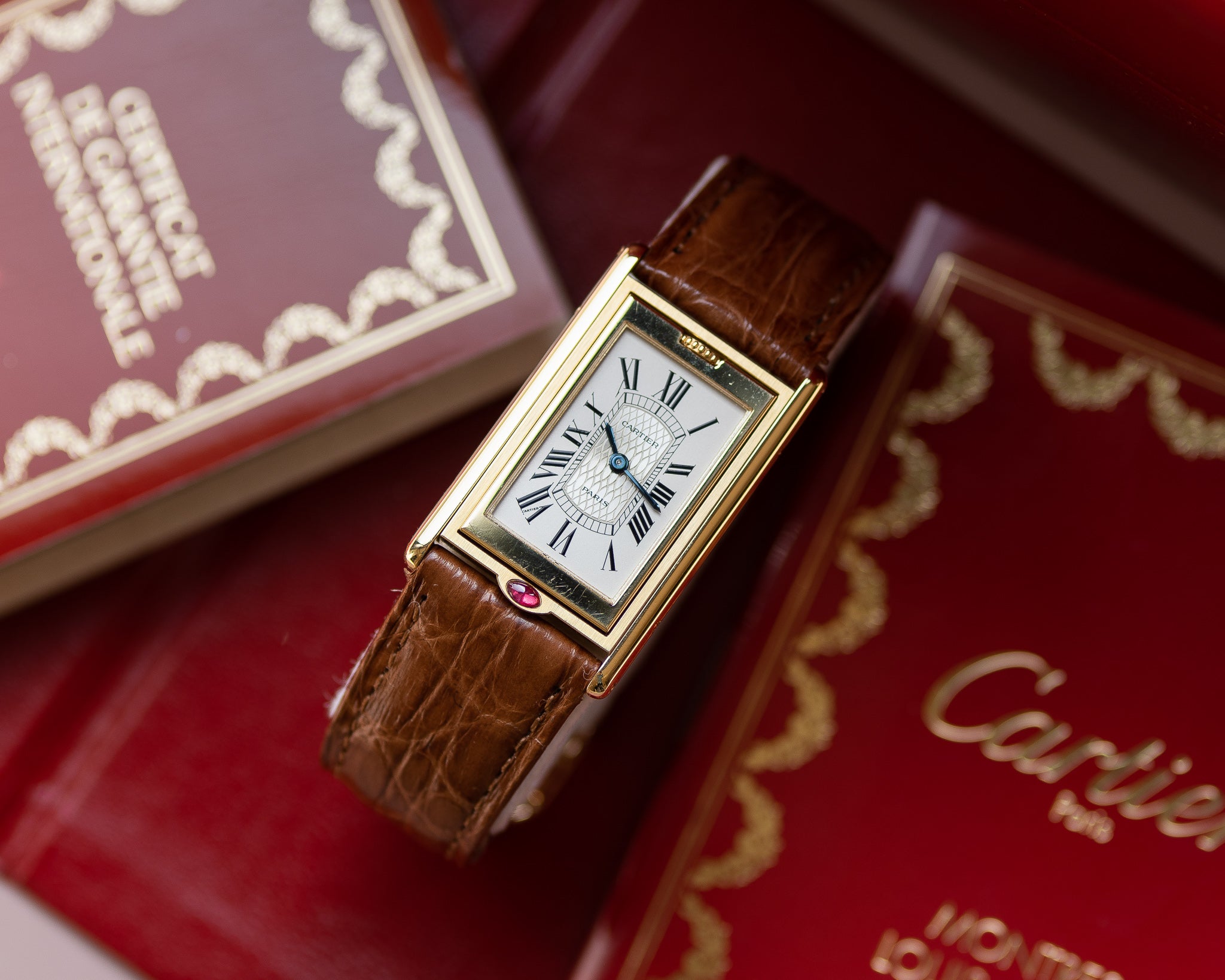 カルティエ タンク バスキュラント - I Love Cartier 150周年記念