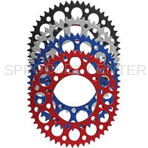 RENTHAL (#122U) 520 Pitch Aluminum Rear Sprocket - KAWASAKI MX